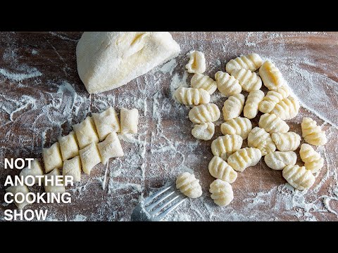 how to make HANDMADE POTATO GNOCCHI