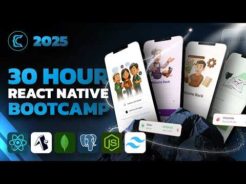 FREE React Native Bootcamp in 30 HOURS 🎉