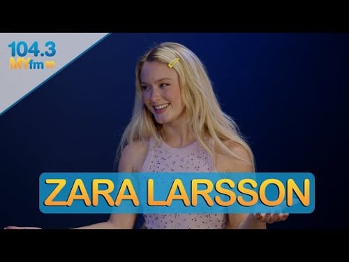 Zara Larsson Shares Her Favorite Tracks and Meaning Behind Midnight Sun with Jon Comouche 104.3 MYfm