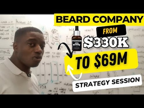 Hacked A Beard Companys Growth To 100X $330K To $69M