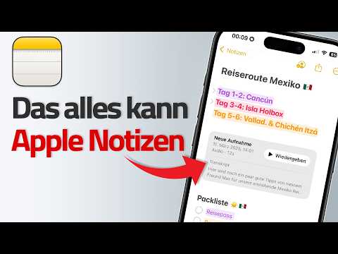 Apple Notizen für iPhone: Alles, was du wissen musst (2025)