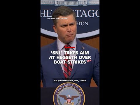 ‘SNL' takes aim at Hegseth over boat strikes