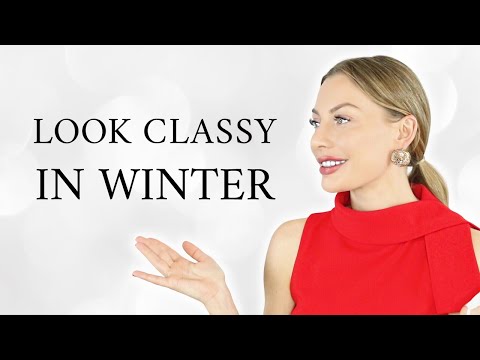 How to look CLASSY in Winter