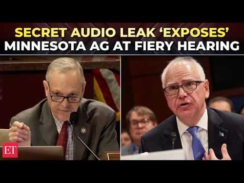 ‘I’ve had ENOUGH OF YOU!’: Rep. Biggs loses it on AG Ellison in heated Minnesota fraud showdown