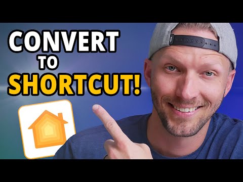 HomeKit Automations: Convert to Shortcut! 🤯