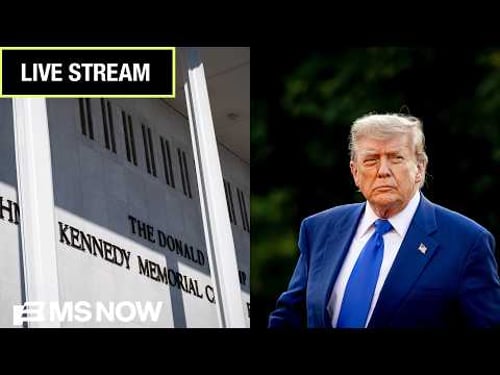 LIVE: Trump speaks ahead of vote on Kennedy Center closure