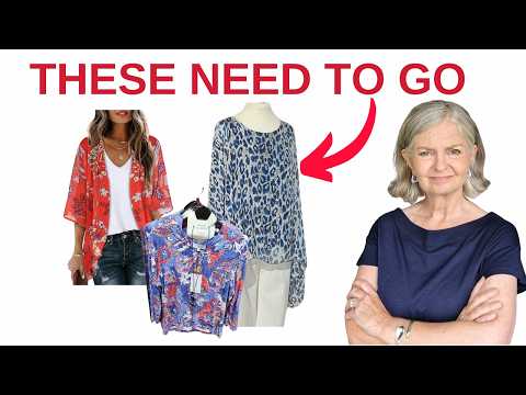DON'T Have These In Your Wardrobe Over 50 *Declutter NOW*
