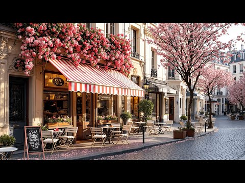 Morning French Cafe Music βπΈ Jazz Relaxing Music at Cozy Coffee Shop Ambience for Good Mood, Study