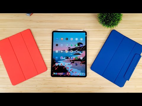 iPad Pro 12.9 Case Comparisons: Apple Smartfolio Vs ESR Rebound Magnetic...