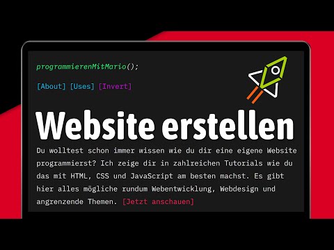 Eigene Website erstellen mit HTML und CSS // mitmario.dev