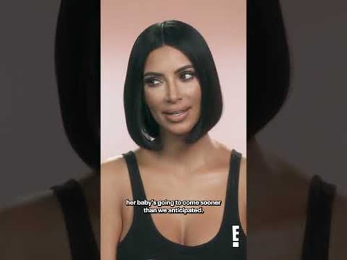 Not Kim having more FOMO over her high school reunion than the birth of her niece.🤣 #KUWTK