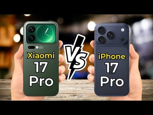 iPhone 17 Pro vs Xiaomi 17 Pro 🔥 Full Specs Comparison