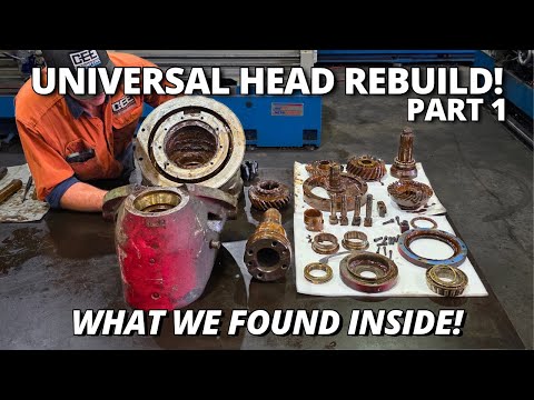 Rebuilding a Universal Head for the Zayer Milling Machine! 🛠 | Part 1