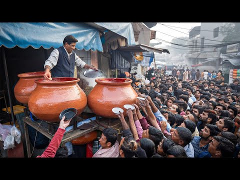 Most Crowd Cheap Roadside street food in Afghanistan | liver fry | Rosh | Curry | Street food