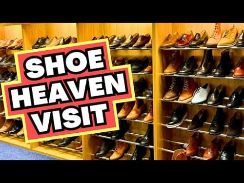A VISIT TO SHOE HEAVEN | CROCKETT & JONES AND TRICKER'S FACTORY SHOPS