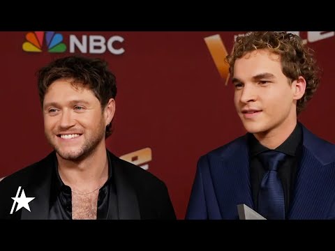 Niall Horan & ‘Voice’ Winner Aiden Ross React To S28 Win