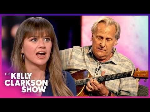 Jeff Daniels Shocks Kelly Clarkson With Moving Original Song Performance