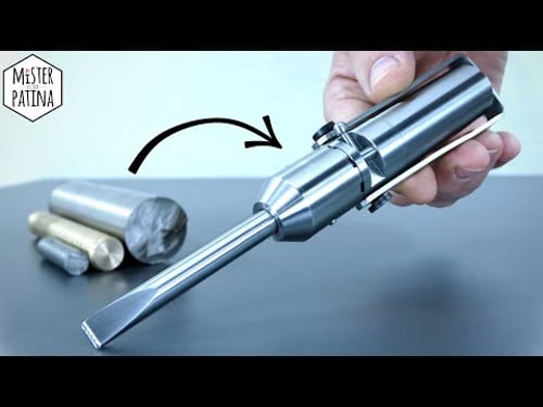 I made a Ratcheting Screwdriver on the Lathe!