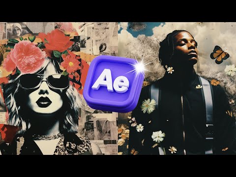 Ultimate Guide to Collage and Paper Rip Editing | Adobe After Effects