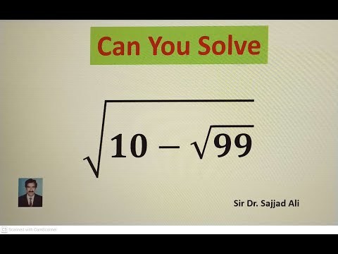 A very interesting square root problem\\