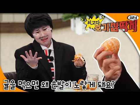 최고다! 호기심딱지 시즌 4 - 귤을 먹으면 왜 손발이 노랗게 돼요?