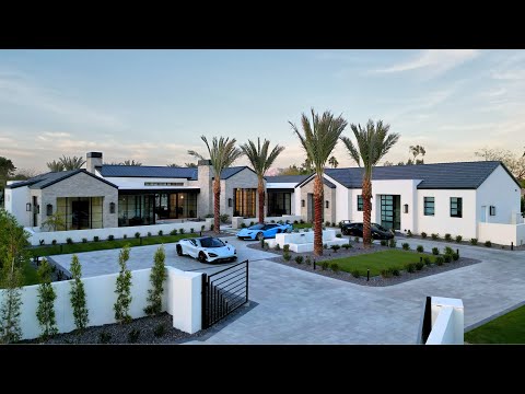 TOUR A $15M Paradise Valley Luxury Home | Scottsdale Real Estate | Strietzel Brothers