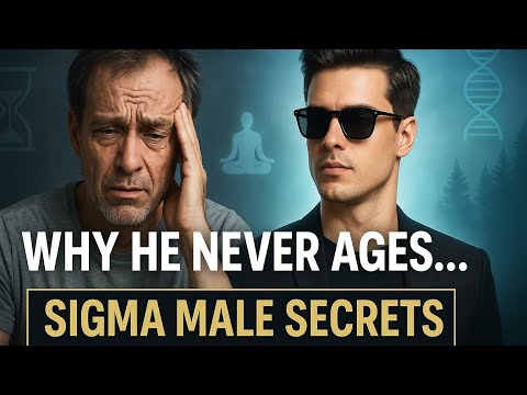 Secrets Why Sigma Males Look Younger as They Age | Sigma Male Lifestyle & Psychology