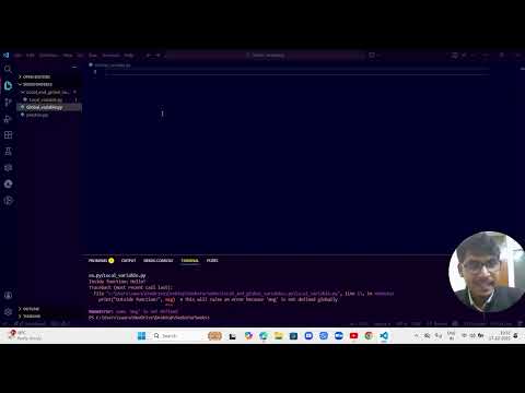 Local and Global variables in Python