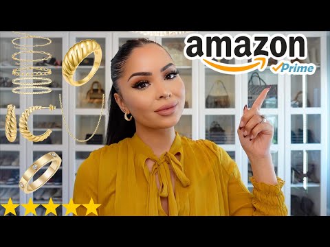 12 BEST SELLING AMAZON JEWELRY I WEAR EVERYDAY | Diana Saldana