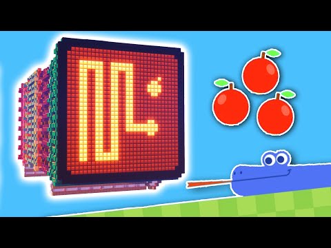 I Made Snake Game with just redstone!