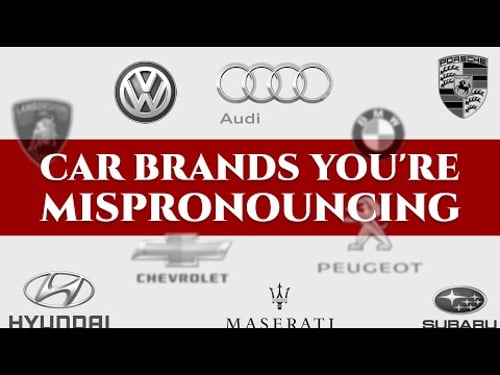 23 Luxury Car Brands You're Mispronouncing: How to Pronounce Mercedes Benz, Jaguar, Bugatti, & More