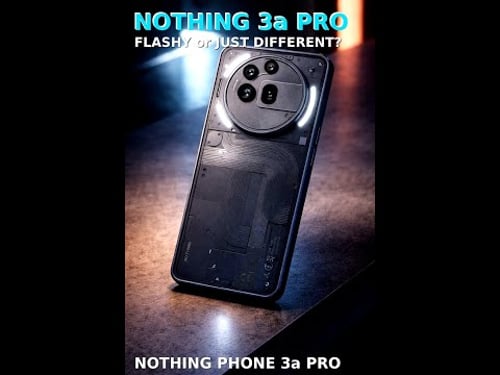 NOTHING PHONE 3A PRO- Nothing tried to be different… and this time it actually works.