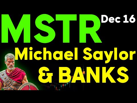 MSTR Today: Michael Saylor partnering with the BIG BANKS? What do they have planned?