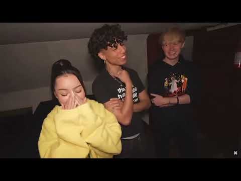 Larray goes to the conjuring house with Sam and Colby.