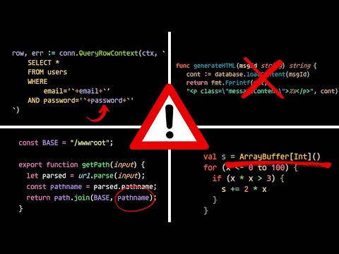 3 Common Code Security Flaws In 6 Minutes