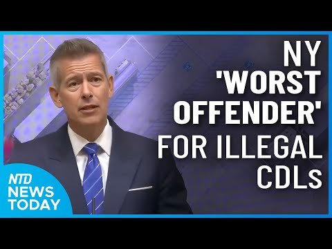 NY May Lose Funding Over Illegal CDLs; DOJ Sues 4 States Over Voter Data | NTD News Today Dec. 12