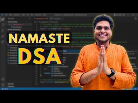 My next Course Announcement - Namaste DSA? π