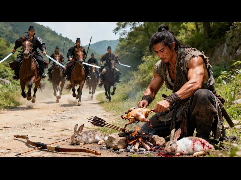 功夫電影!打獵小子竟是頂級功夫大師,秒殺上千勁敵! 💥 #中国电视剧 #KungFu #Martial Arts Movies