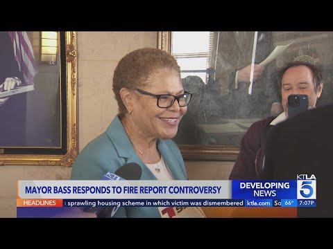 Bombshell LA Times Report: Mayor Bass Directed Watering Down of Palisades Fire After-Action Report