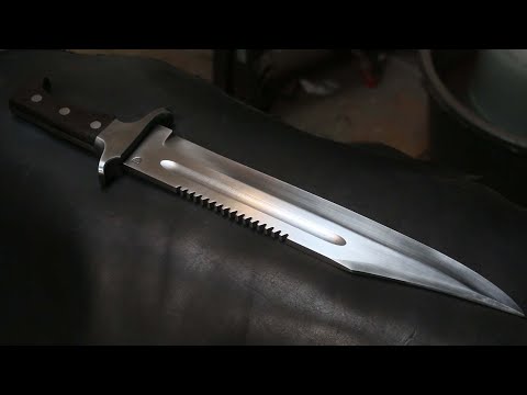 Forging the Prototype 2 game Bowie knife, the complete movie