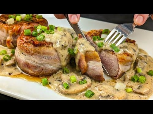 Unglaublich lecker und einfach! Schweinemedaillons, die wirklich jeder zubereiten kann!