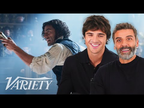 Jacob Elordi & Oscar Isaac on Bringing Guillermo Del Toro's 'Frankenstein' to Life
