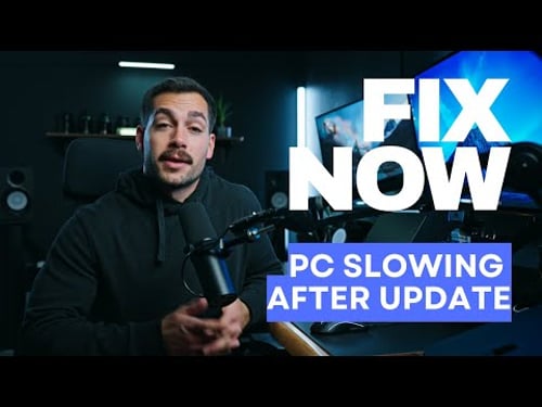 PC Slowing Down After Windows Update? 7 Settings to Fix Immediately | PC Slow After Windows Update