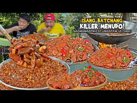 Isang BATCHANG "Umaapaw sa TABA na MENUDONG BABOY!" 10Kgs na NAGMAMANTIKANG ULAM!