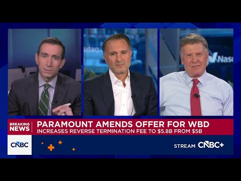 Paramount's amended offer is about shareholder value and certainty, says RedBird's Gerry Cardinale