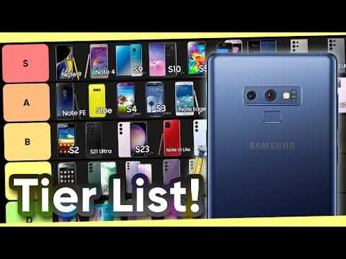 The Samsung Galaxy Note Tier List! (+FE Models!)