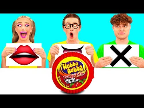 Mordida, Lambida ou Nada o Desafio Alimentar | Receitas de Cozinha Incríveis por BaRaDa Challenge