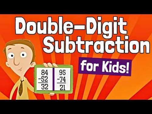 Double-Digit Subtraction for Kids