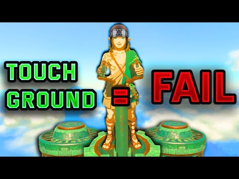 Flying around Hyrule but I CAN'T TOUCH GROUND