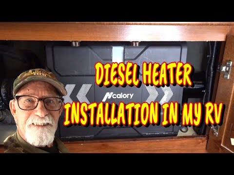 Hcalory Diesel Heater Installation in my RV